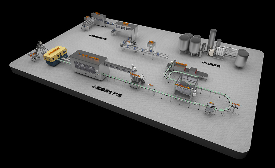 水廠流水線3D效果圖 探秘自來水生產(chǎn)與供應(yīng)的數(shù)字藍(lán)圖